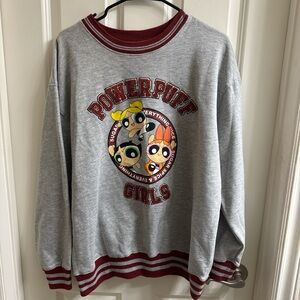 Powerpuff Girls Gray Sweatshirt
